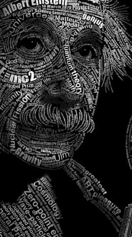 Albert Einstein iPhone Wallpaper