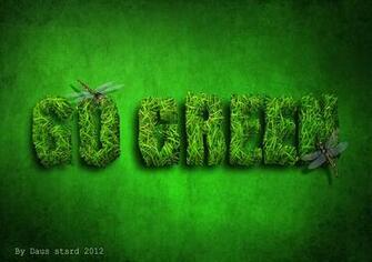 Go Green Wallpaper
