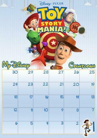 Day Disney Countdown Calendar S