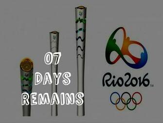 Count Down Timer Wallpaper For Rio Olympic