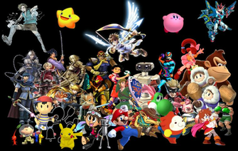 Nintendo Characters Wallpapernintendo Heroes Super Smash Bros Universe