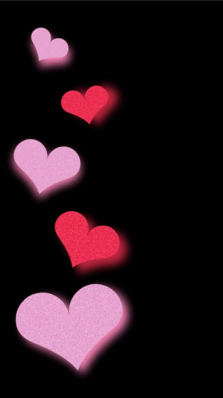 iPhone Wallpaper Valentine S Day Tjn Heart Pink