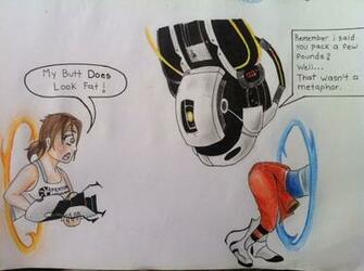 Glados Is Funny Watch Portal By Thegaboefects