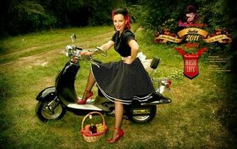 Rockabilly Girls Wallpaper