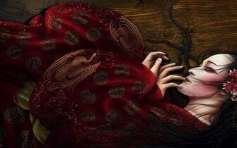 Geisha Wallpaper Im Genes De Miedo Y Fotos Terror
