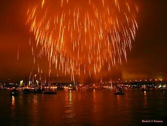Canada Day Halifax Fireworks Wallpaper