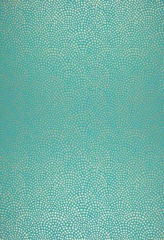 Turquoise And Gold Wallpaper F Schumacher Brilliant
