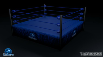 Wrestling Ring Wallpaper Chikara Pro 3d