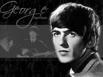 Black Wallpaper George Harrison