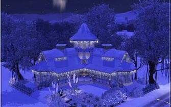 Wallpaper Blue Winter