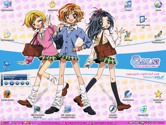 Deviantart More Like Super Gals Animated Opening By Chikpink
