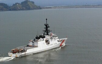 Coast Guard Cutter Bertholf Desktop Wallpaper