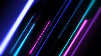 Neon Blue Wallpaper