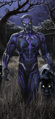 Black Panther Marvel iPhone Wallpaper