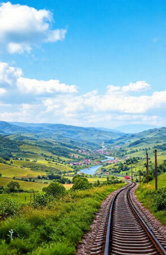 Model Railroad Backdrops Wallpaper