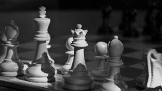 Chess King And Queen Wallpaper
