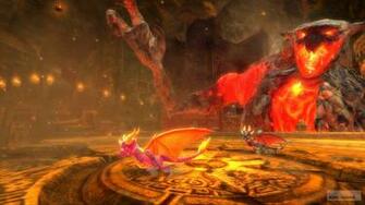 The Legend Of Spyro Dawn Dragon Desktop Wallpaper