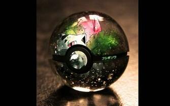 The Pokemon Anime Wallpaper Titled Ivysaur Poke Ball
