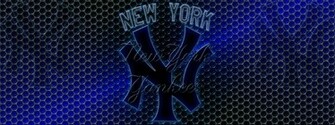 New York Yankees Logo Grid Wallpaper