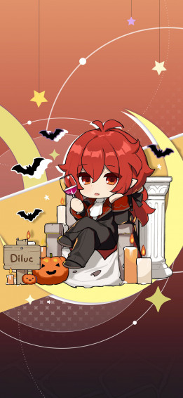 Genshin Impact Cute Halloween Wallpaper Youloveit