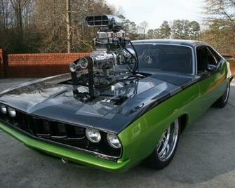 Wallpaper Frankencuda Street Rod Plymouth Cuda Hot Cars