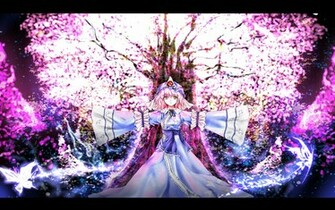 Touhou Saigyouji Wallpaper Yuyuko