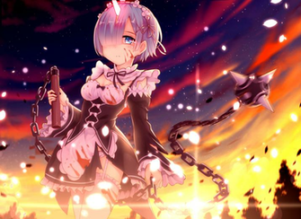 Rem Re Zero HD Wallpaper Background Image