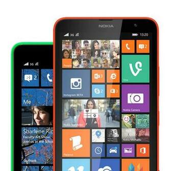 Lumia Cyan Update Start Screen