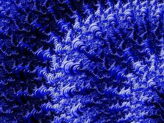 Rich Blue Digital Image On