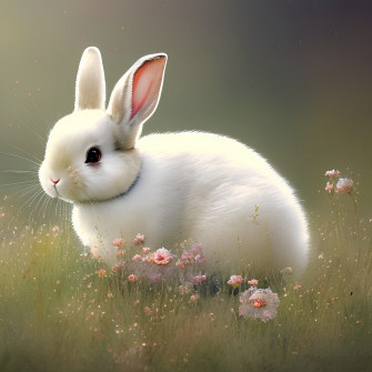 White Rabbit Wallpaper