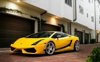 Yellow Lamborghini