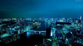 Blue City Wallpaper Background HD Pictures In High