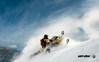 Ski Doo Snowmobile Sled Winter Snow Extreme
