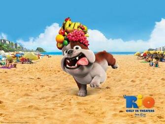 Luiz Bulldog In Rio Wallpaper HD