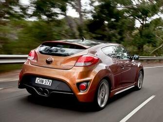 Wallpaper Hyundai Veloster Turbo Back Automobile Headlights