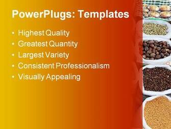 Template Background Of Spice Background Bag Spices