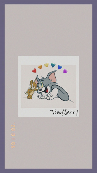 Tom Jerry In Wallpaper