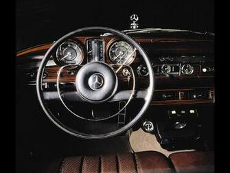 Mercedes Benz Pullman Landaulet Papal Car Dashboard