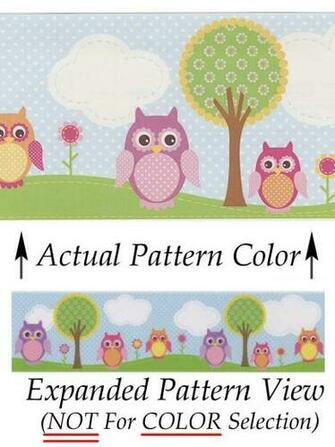 Brewster Wallcovering Owls In The Hood Light Blue Owl Border