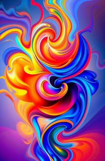 Abstract Dual Monitor Wallpaper