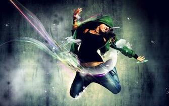 Dancing Boy Jump On Air Wallpaper HD