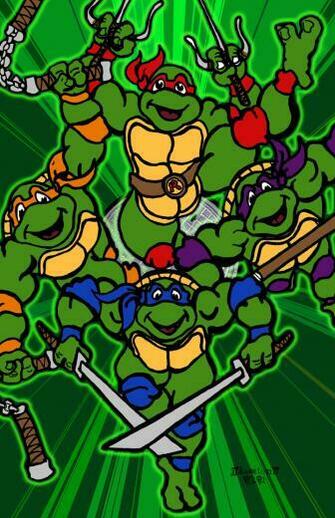 Classic Teenage Mutant Ninja Turtles By Mkeaston77