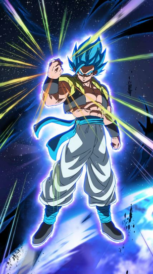 HD Gogeta Blue Wallpaper Concept Updated Dragonballlegends