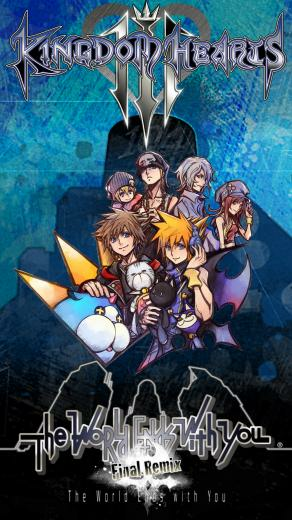 Kh X Twewy Mobile Wallpaper