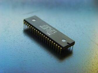 Intel Microchip Desktop Pc And Mac Wallpaper