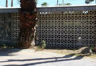 Decorative Concrete Block Wall Screen