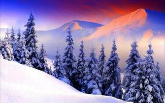 Winter Sunrise Wallpaper