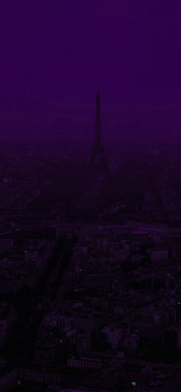 Black And Purple Aesthetic Eiffel Tower Wallpaper