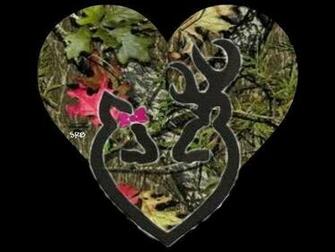 Camo Browning Deer Heart