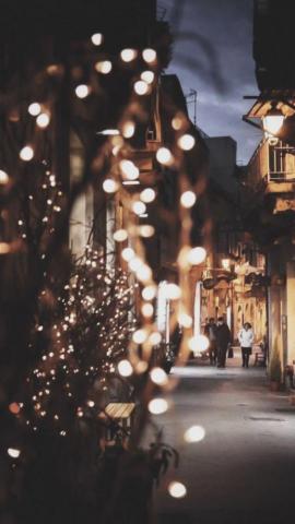 Winter Lights Cosy Nights Santas Baby Snowbellschristmas City